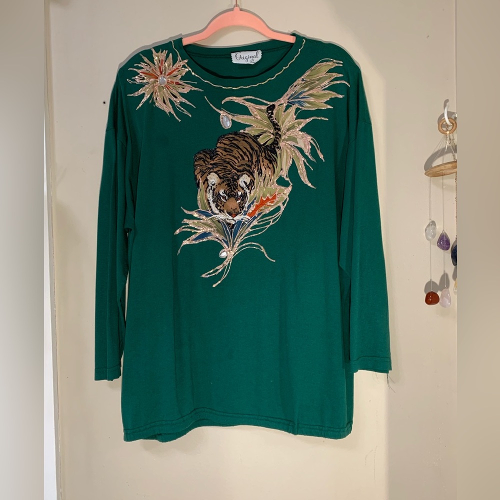 Original by Yvonne Bengal Tiger Top